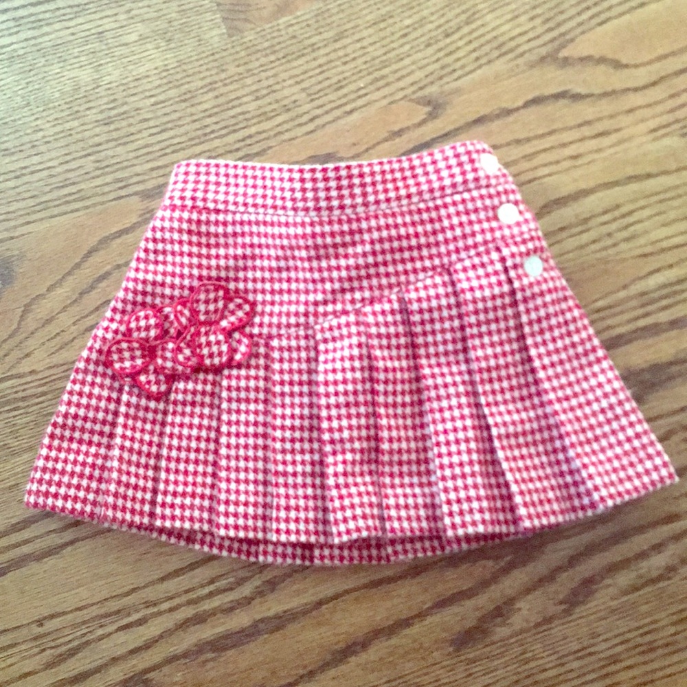 Janie & Jack pleated skirt